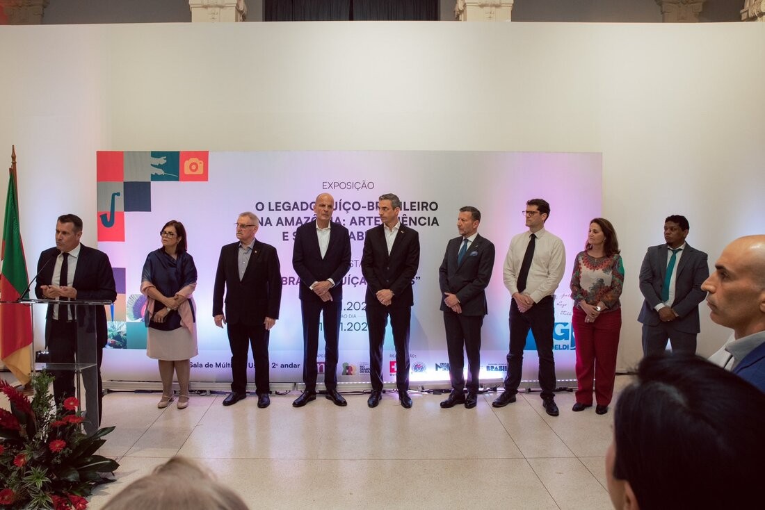 Abertura de exposição do Legado Suíço-Brasileiro na Amazônia